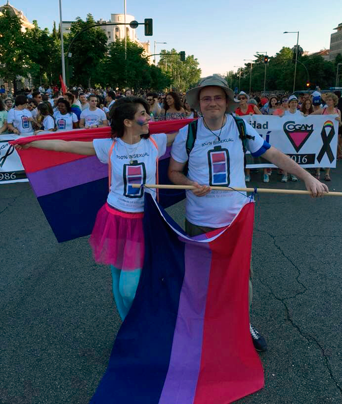 Orgullo Estatal 2016, Año de la Visibilidad Bisexual en la Diversidad