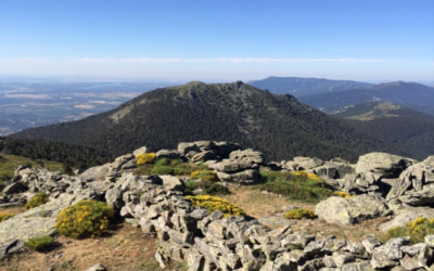 Peña del Águila y La Peñota en Guadarrama (Madrid).