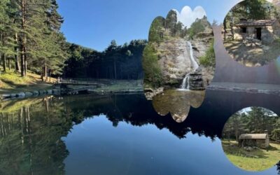 El chorro y Refugios de Navafría y sus piscinas naturales (Segovia)