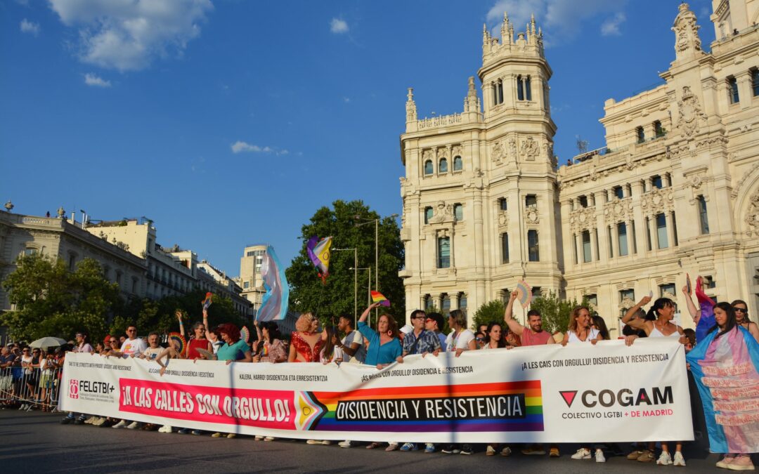 FELGTBI+ y COGAM celebran la movilización social en la manifestación estatal del Orgullo LGTBI+ 2026